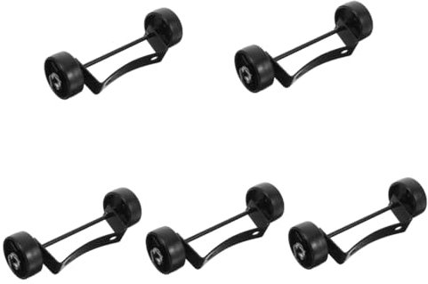POPETPOP Lot De 5 Roues De Rechange pour Chauffage Dextérieur pour Parasol Chauffage À Gaz Installation Facile pour Chauffage À Huile