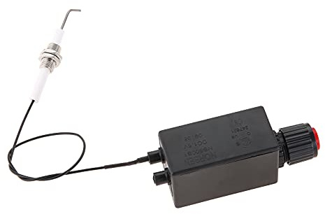 Universal Spark Generator BBQ Gasgrill Ersättning AA tändare med elektrodtråd Högeffektiv pulständningssats 11,8 lång