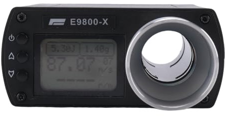 Wadakada E9800-X Speed ​​Tester LCD Bildschirm Chronograph FPS Hohe für die Jagd Chronoscope Speed ​​Tester