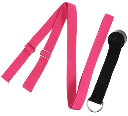 CIYODO Bande de Résistance Élastique pour Ballet et Yoga Sangle de Flexibilité et Étirement Accessoire Gym Pilates Substance Nocive Adaptée Aux Danseurs et Pratiquants à Domicile Rose