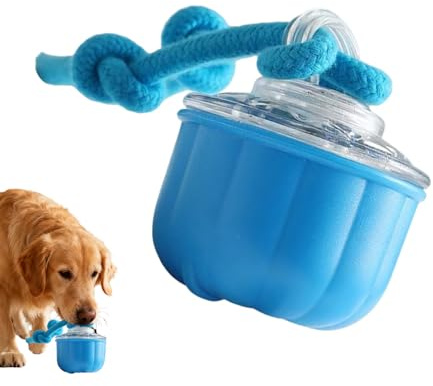 Generisch Palla per cani, giocattolo intelligente per cani, palla interattiva, per la cura dei denti, per cani di taglia piccola e media