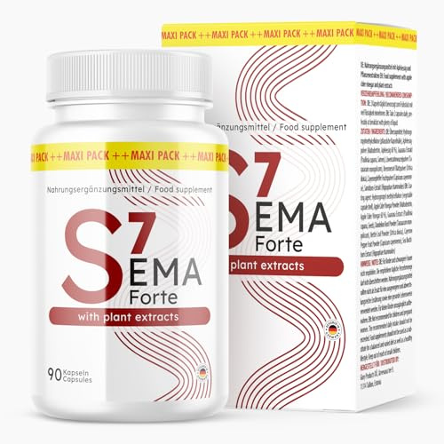 Sema 7 Forte Kapseln | Ideal begleitend für Ihr Ziel | Einfache Anwendung | 90 Kapseln