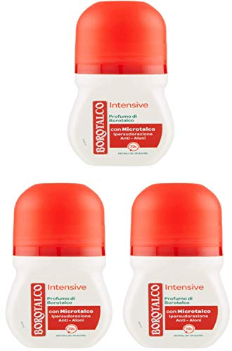 3 x Borotalco Roberts intensiv 72h doft av Borotalco deo roll-on 50 ml deoroller