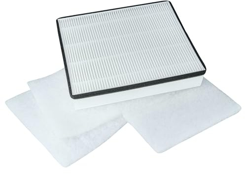 vhbw Filter-Set kompatibel mit Vallox KWL 080 SC | 080 SE, 090 SC, 090 SE, 091 SC, 90 K MC, 90 K SC Luftbefeuchter, Luftreiniger - 3x Ersatz-Filter