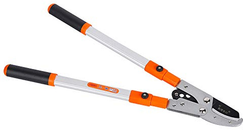 WRISCG Cisailles Coupe-Branches Ébrancheur Téléscopique 67-100cm, Lame en Acier SK5, Longueur Ajustable Cisaille Haies, Coupe-Branches Professionnel