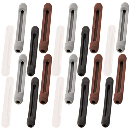 COHEALI 20 Paar Brille Und Bein Abdeckung Nerdwachs Für Brillen Kissengriff Brillen-ohrbügel Bügelenden Für Brillen Brillengriffe Brillenband Für Kleinkinder Kieselgel Sport Brillenbeine