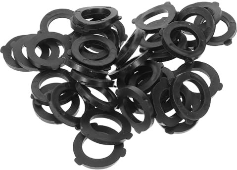 YARNOW 50stücke Gummi Unterlegscheiben Gartenschlauch Dichtungen Flexibles Material Ersatzteile Für Gartenwasserhähne Dichtungsringe Für Schlauchverbindungen