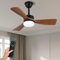 diisunbihuo Ceiling Fans with Lights and Remote,36 Inch Low Profile Ceiling Fan with Light Flush Mount, Dimmable Noiseless Reversible DC Motor Wood Fan for Dinning Room Bedroom Hallway
