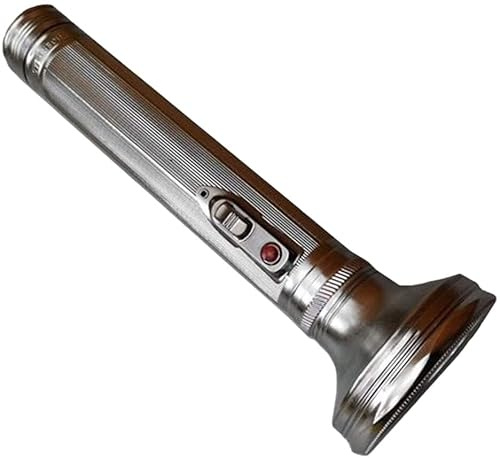 Linterna clásica de camping – LED táctico portátil, estilo retro antiguo, funciona con pilas, sin batería