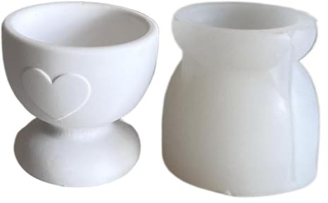 Easter Egg Holder Mold, 6cm Cute Egg Cup Easter Egg Silicone Mould Decorations, Food-Grade Resin Mould for Kitchen, Dining Table, Pantry