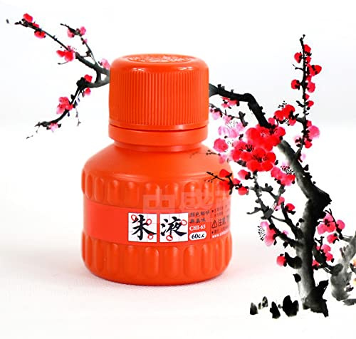 60 Ml Encre Rouge Couleur Brillante Peinture Chinois Calligraphie Pigment Art Peinture Fournitures