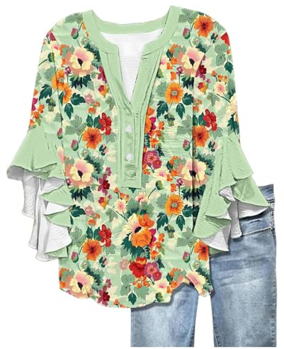 Chemisiers et Blouses Femme Chemisier Femme Grande Taille Tunique Longue Chic Et Elegant Blouse Ete Chemise Blanche Manche Courte Fluide Dentelle Mi Surchemise Jean Lin Orange Noir Élégant