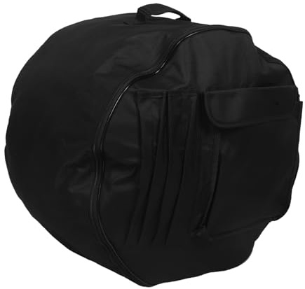 HANABASS Padded Snare Drum Case aus Robustem Oxford- Stoßfest und Staubdicht mit Verstellbaren Schultergurten und Griff Vielseitige Tragetasche für Transport und Schutz von Marschtrommeln