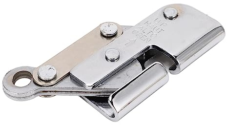 ERYUE Pinza per Fune Autobloccante per Protezione Anticaduta Pinza in Acciaio Legato Arrampicata su Roccia, Forte capacità Portante, Adatta Lavori Aerei