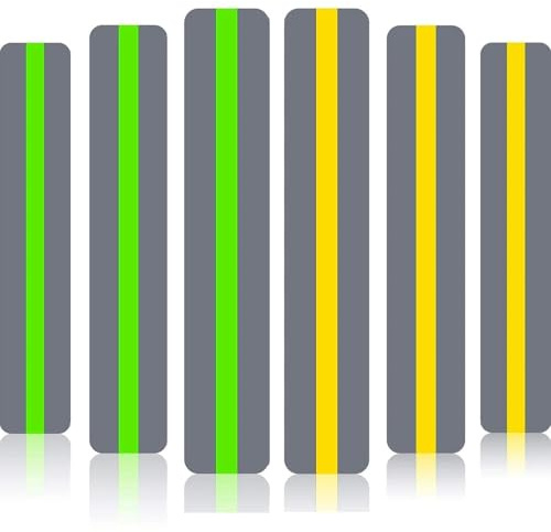 KNUIUYY 10 Bambini Colore Lineare Lettura Guida, Segnalibri Sovrapposizione per Ridurre Lo Stress Visivo, per L'insegnamento e L'aiuto Alla Lettura