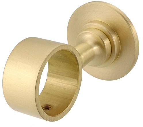 Kanirope Soporte de cuerda de latón mate para pasamanos de 28 mm de diámetro y 30 mm de diámetro