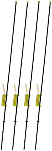 Storfisk fishing & more Affenkletterer Bissanzeiger Set zum Angeln aus robustem Metall inkl. Knicklichter, Farbe :4X Grün