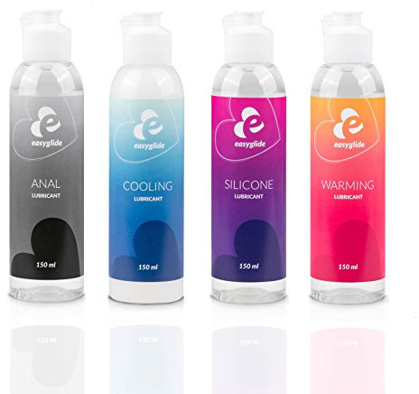 Gleitmittel Gleitgel Geschenkbox 600ml Anal, Silikon, wärmend, kühlend Wasserbasis Extra Feucht Stimulierendes Intensiven Sex EasyGlide