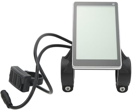Focket Ecran LCD pour vélo électrique M5, Ecran LCD pour à Faible taux de défaillance, Panneau de Connexion Pratique, Installation Facile Ecran LCD pour Scooter, Modification de vélo électrique