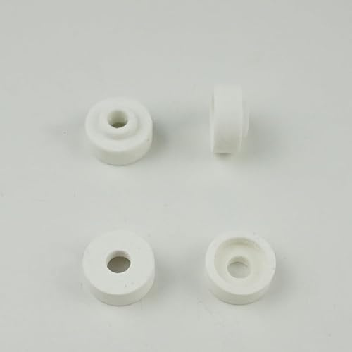 10 pezzi 5 mm 6,5 mm di diametro isolanti conici in ceramica perline isolante in porcellana di allumina per filo di riscaldamento-No6