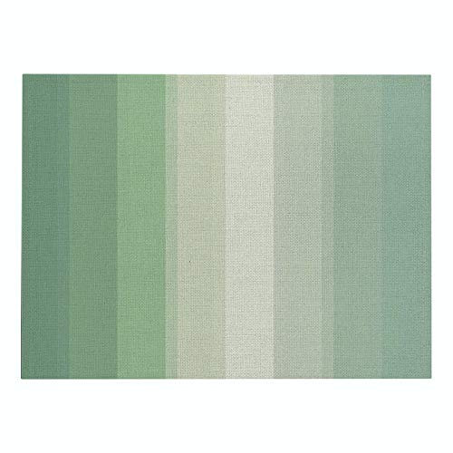 Manteles Individuales Plastico Verde Juego de 8 Manteles Individuales bajoplatos Aislante Calor Lino Antimanchas Antideslizantes decoración Mesa Comedor Cocina 45X30cm
