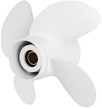Außenbordpropeller aus Aluminiumlegierung, 4 Blätter, für25–60 PS-Motor