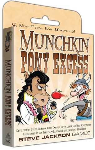 Steve Jackson Games | Munchkin Pony Excess | Card Game | English