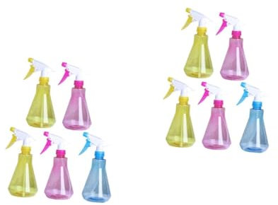 2 Juegos Pulverizador Botella De Interior Botella De Spray Continuo Neblina Bomba De Jarra De Agua Espuma Botellas De Spray Contenedores Manguera Rociar El Plastico 5 Piezas * 2 SUPVOX