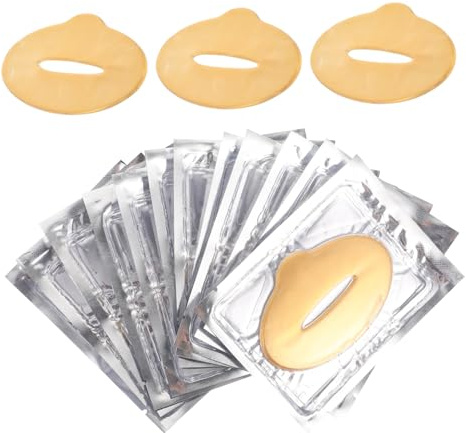 OATIPHO 25stücke Feuchtigkeitsspendende Lippen-gel-pads Anti-austrocknende Lippenmaske Zum Schlafen Lippenpflegeprodukte Für Trockene Lippen Natürliche Inhaltsstoffe Für Schutz Und