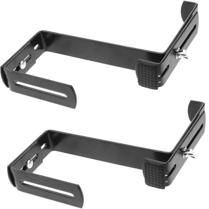 ibasenice Support pour Pots De Fleurs Suspendus Réglable Fer Forgé Crochet pour Balcon Extérieur Porte-bacs à Plantes Robuste Et Pratique pour Jardinières Clôtures Et Terrasse