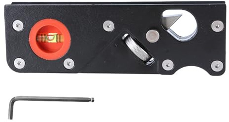 Plano de chaflán de madera de múltiples cabezales, herramienta de cepillado manual de aluminio para suavizar bordes y proyectos de carpintería, plano de chaflán de carpintería