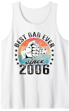 Meilleur Papa du Monde - sans Blague - Papa Depuis 2006 Débardeur