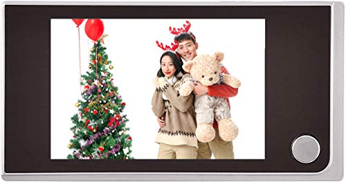 Digitaler Türspion, 720P HD Elektronischer Türspion-Kamera mit 3,5 Zoll Display 120° Sichtwinkel, Tür Spion Kamera Batterien Betrieben für Türstärken von 35-100 mm