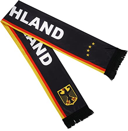 CoolChange Deutschland Schal | Fußball Fanschal | Fußballschall Team | 150cm