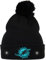 Fanatics NFL Team Shine Beanie Wintermütze (as3, Alpha, one_Size, Miami Dolphins)