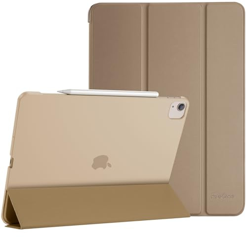 ProCase Hülle für 12,9 iPad Pro 2022/2021/2020/2018 (6/5/4/3 Gen), Schutzhülle Leicht Dünn Hart Smart Case Cover Kompatibel mit 12.9 Zoll iPad Pro -Sternenlicht