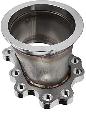 Flangia A in Acciaio Inossidabile con 8 S per GT28/t25/t28 Adattatore per Banda V 3 Pollici di Sostituzione Flangia V-Band Parti Accessori Auto
