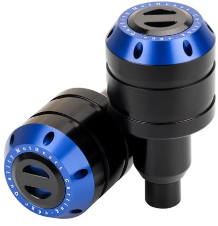 MotHeart Rahmen-Schutz für Motorräder für MT-07/FZ-07 13-24 XSR 700 16-24 YZF-R7 22-24 Tracer 7/Tracer 7 GT 21-23 Tracer 700 16-20 Sturzpads Rahmenprotektoren Zubehör (Blau)