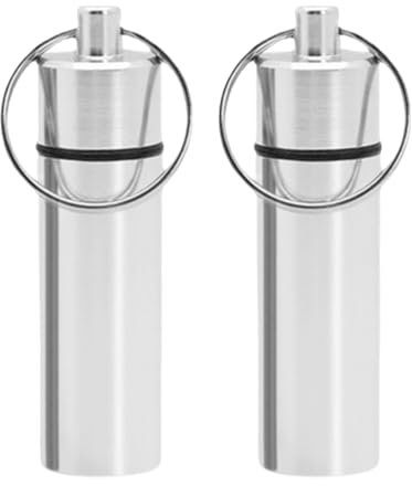 2 Pieces Dosing Capsule Caddy Capsules Holder Container for Mighty+ Crafty+ Venty Volcano Plenty, Silver Color