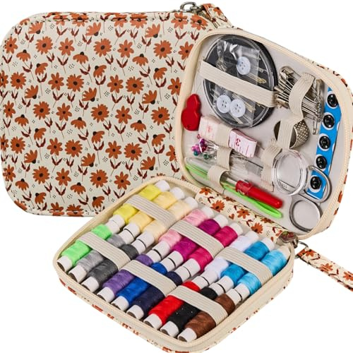 Bobode Printing Basic Sewing Kit Cute Sewing Kit for Adults