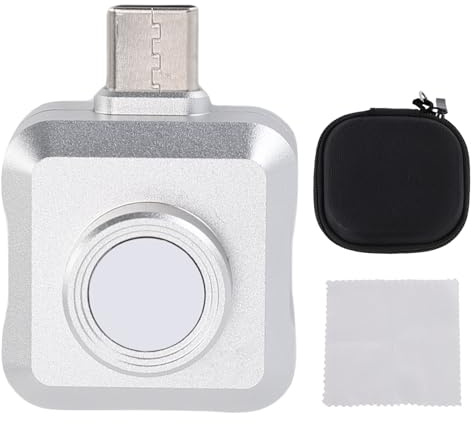 Denash Caméra Thermique USB C, Enregistrement Vidéo de Photo de Mesure de la Température en Temps Réel, Détecteur à Haute sensibilité pour la Production Industrielle, Surchauffe Les (BH-ir160m)
