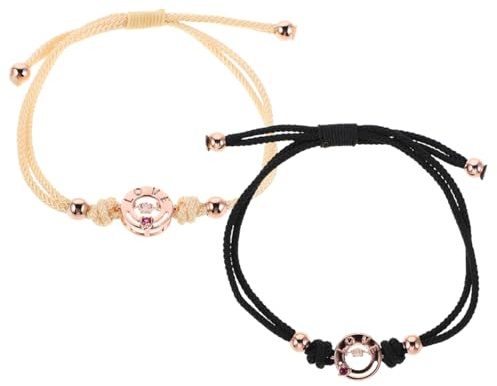 Yardwe Vibrationsarmbänder Für Paare Mit Touch-Funktion Verstellbare Partnerarmbänder Für Freund Und Freundin Beziehungsarmband Für Fernbeziehungen Geschenk Zum Jahrestag 1 Paar