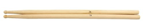Hemobllo 1 Paar Drumsticks 7a aus Ahornholz Leicht Kompakt Schlagzeugstöcke für Erwachsene Anfänger und Übungsstöcke für Orchester und Rudiments