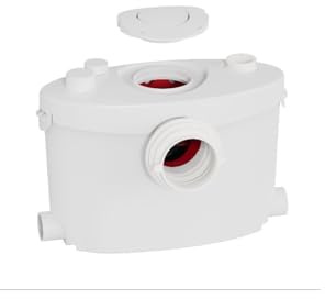 WC broyeur adaptable silencieux très puissant 700 watts, Broyeur sanitaire BSF-700-UP salle de bain WC, Trappe de maintenance, marque Française BSF