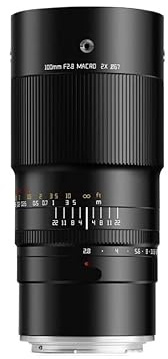 Kompatibel mit Sony E, Fujifilm X, Nikon Z und Canon RF Mount 100 mm F2.8 2X Makro-Vollformat-MF-Teleobjektiv(Fuji XF)