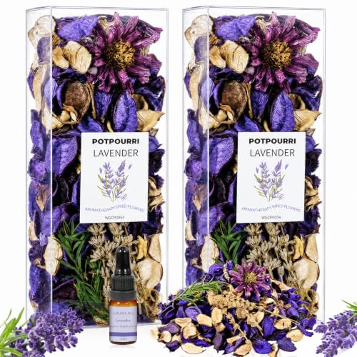 Scent-Hi Lavender Scented Pot Pourri with 10ml Essential Oil