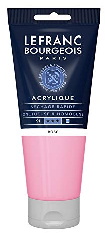 Lefranc Bourgeois Acrylique Fine Tube 200ml Rose