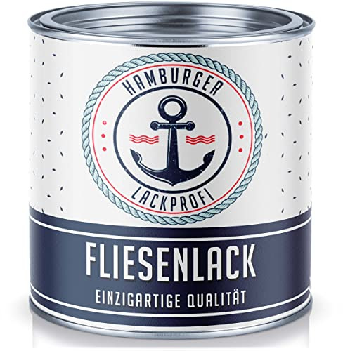 Hamburger Lack-Profi Fliesenlack GLÄNZEND Rotbraun RAL 8012 Braun Fliesenfarbe (10 L)