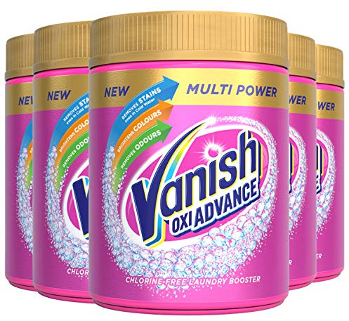 VANISH Gold Oxi Action Fleckenentferner-Puder, 470 g, Multipack mit 6 Stück