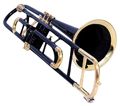 SOUND SAGA® Valve Trombone With All Accessories Including Mouthpiece & Case.